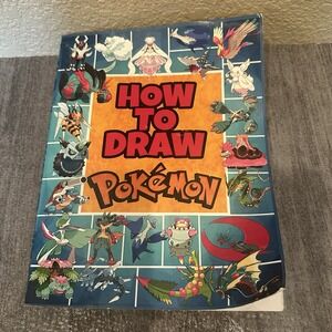 Pokemon How to Draw Paperback Book 500 Pages English September 2021 Elahmoudi